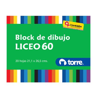 BLOCK DIBUJO LICEO TORRE