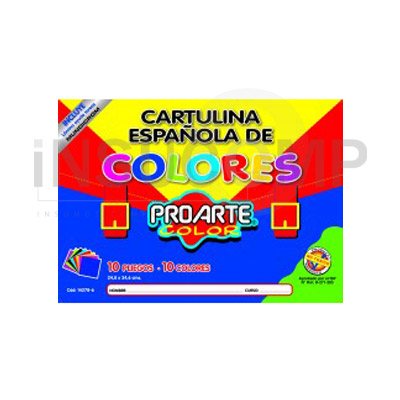 CARPETA ESTUCHE CART FAZ/ESPANOLA PROARTE / Codigo:99968