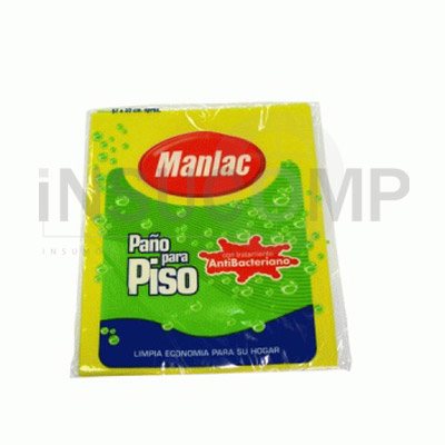 PAÑO PISO MANLAC 57 X 50 CMS AMARILLO / Codigo:08249