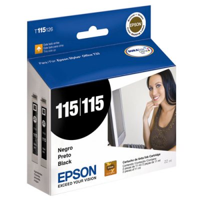 TINTA EPSON 115 T115126 BLACK